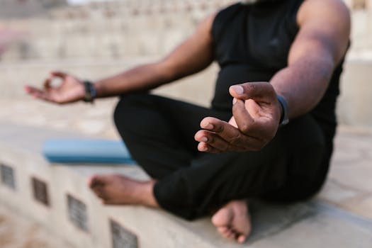 freelancers doing yoga