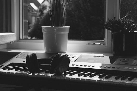 a serene workspace with plants for relaxation