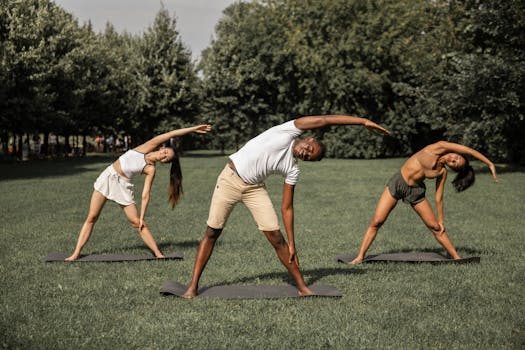 calm yoga practice