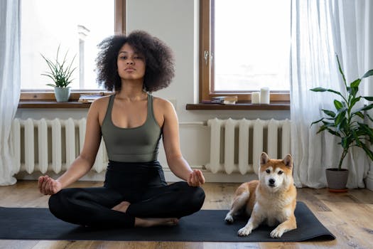 meditation space at home