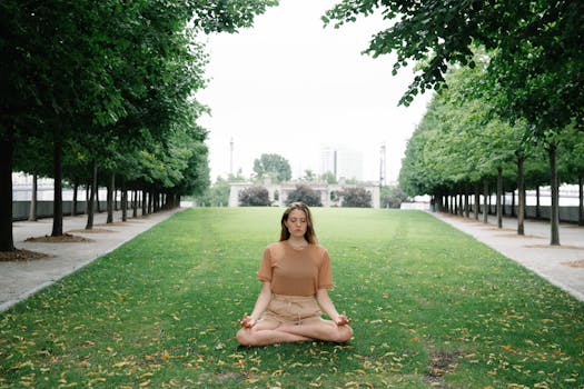 mindfulness practice in nature