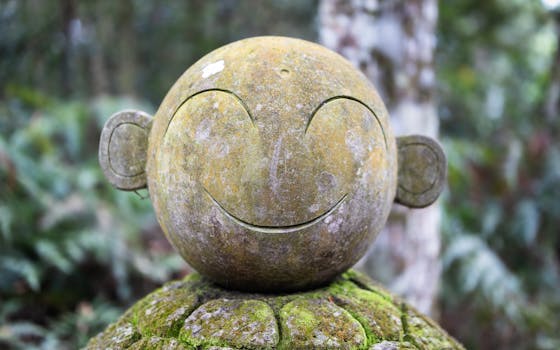 serene meditation circle outdoors