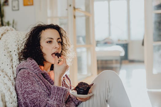 a relaxed person enjoying a break